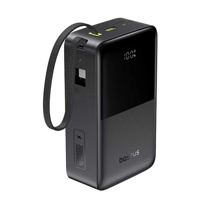 پاوربانک 22 وات بیسوس مدل EnerFill FC51 Bipow 2 Pro ظرفیت 30000 میلی‌آمپرساعت