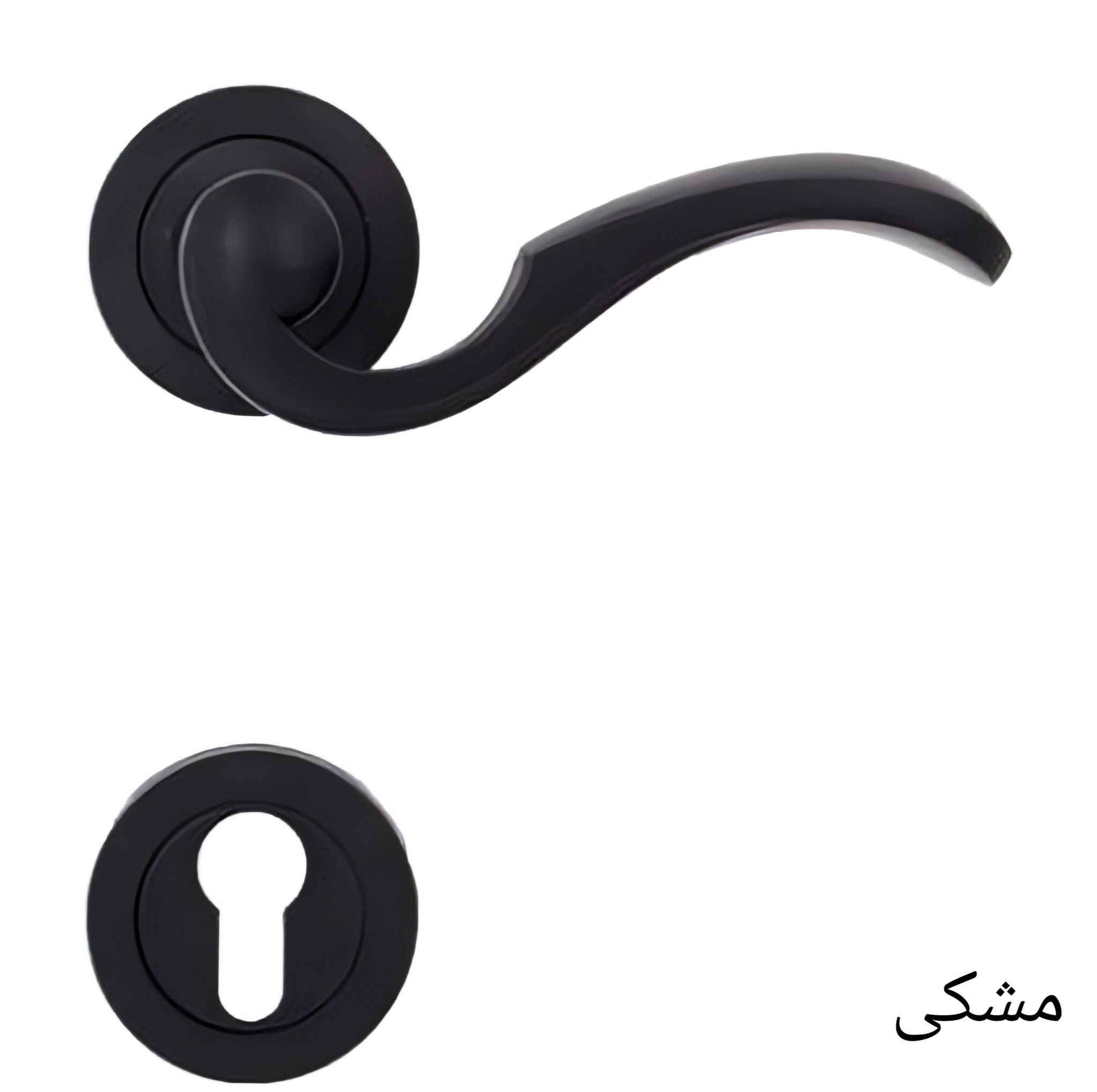 دستگیره در مدل رزت A100 سوییچی بسته 2 عددی