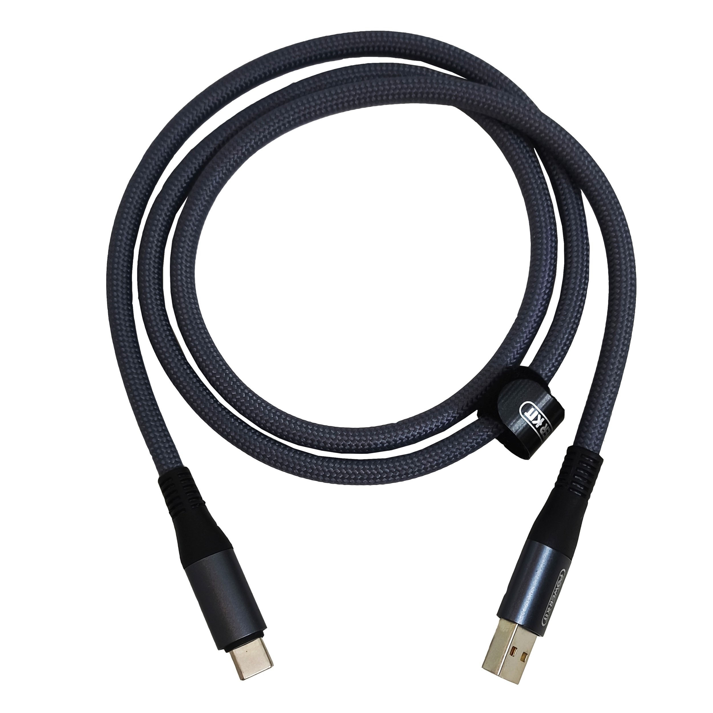 کابل تبدیل USB به USB-C پاور کیت مدل COTTON FAST CHARGE 6 طول 1 متر