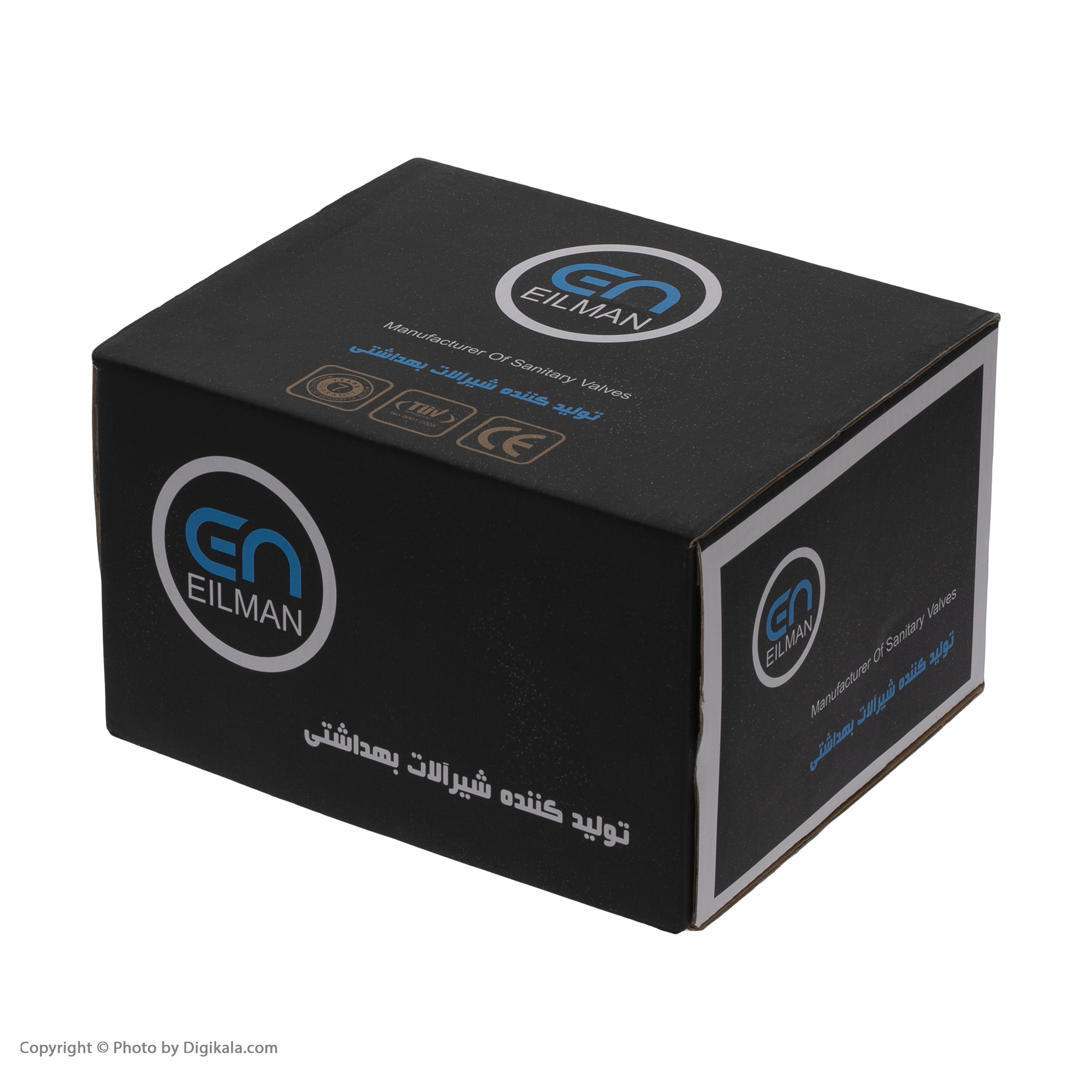شیر سرویس بهداشتی ایلمان مدل رونا W.G 40 به همراه شلنگ توالت