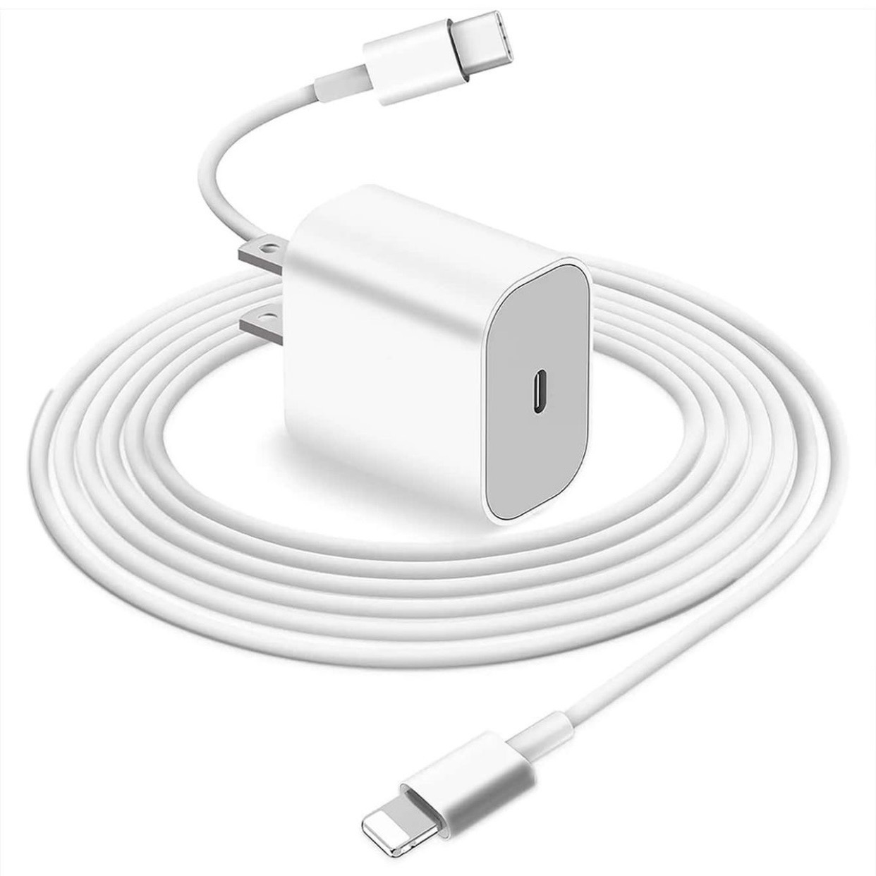 کابل تبدیل USB-C به لایتنینگ سیوگا مدل PowerLine-plus طول 1 متر
