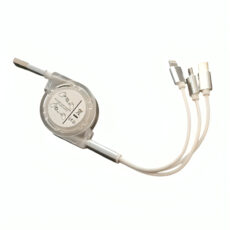کابل تبدیل USB به microUSB/USB-C/لایتنینگ مدل WWQ-60 طول 1 متر
