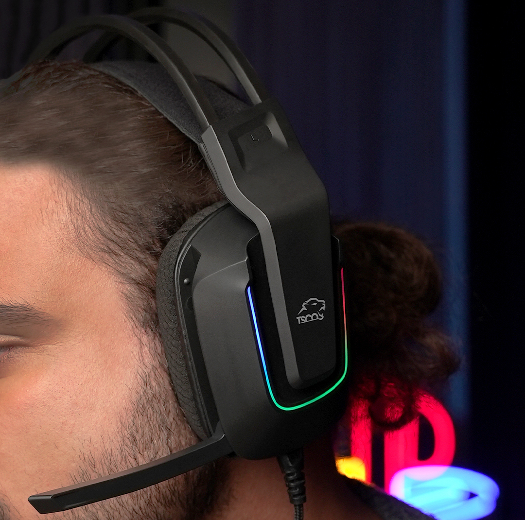 هدفون گیمینگ تسکو مدل  GH 5143 Phantomus RGB