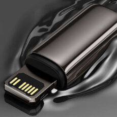 کابل تبدیل USB-C به لایتنینگ باسئوس مدل Tungsten طول 2 متر