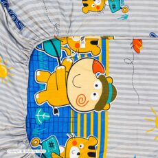ملحفه میکرو کودک آدنو مدل Best friend کد MC17 سایز 70x135 سانتی متر