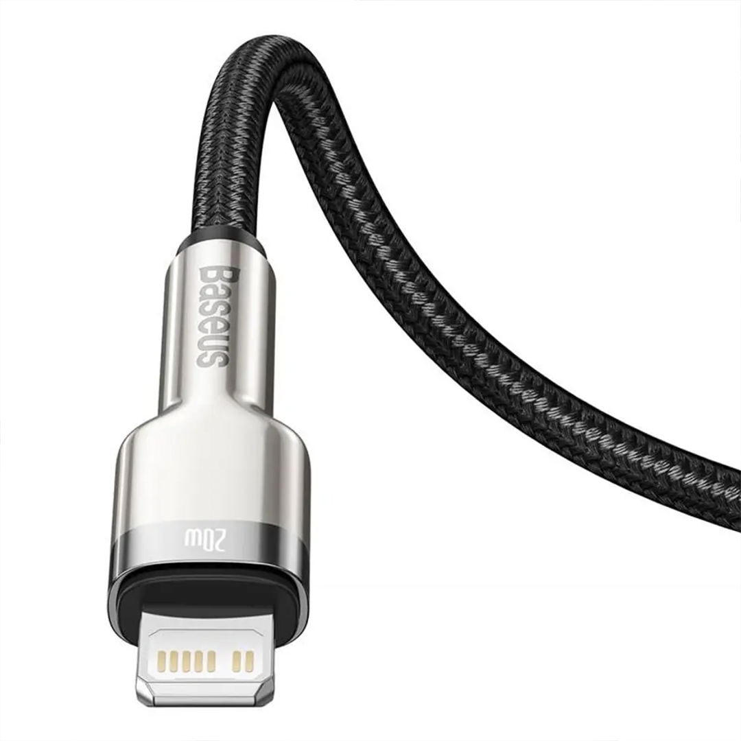 کابل تبدیل USB-C به لایتنینگ باسئوس مدل CAJK-B01 20W طول 2 متر