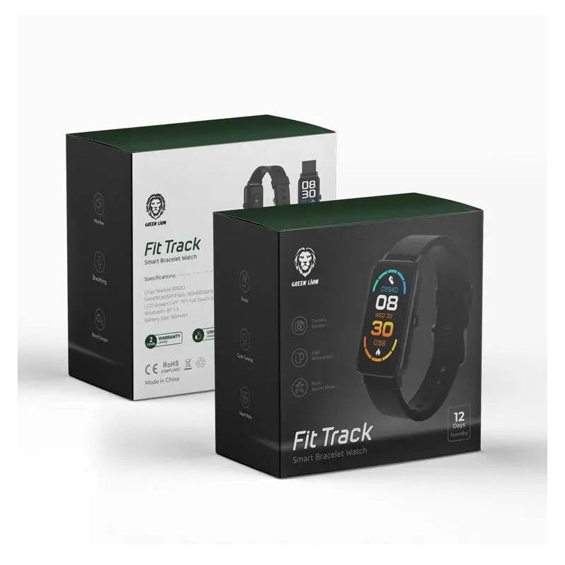 ساعت هوشمند گرین لاین مدل MAH SWITCHING TRACK  669 دارای قابلیت های کنترل موسیقی، شمارنده ضربان قلب، گام شمار، قابلیت مکالمه از طریق بلوتوث، پشتیبانی از زبان فارسی، بند سیلیکون