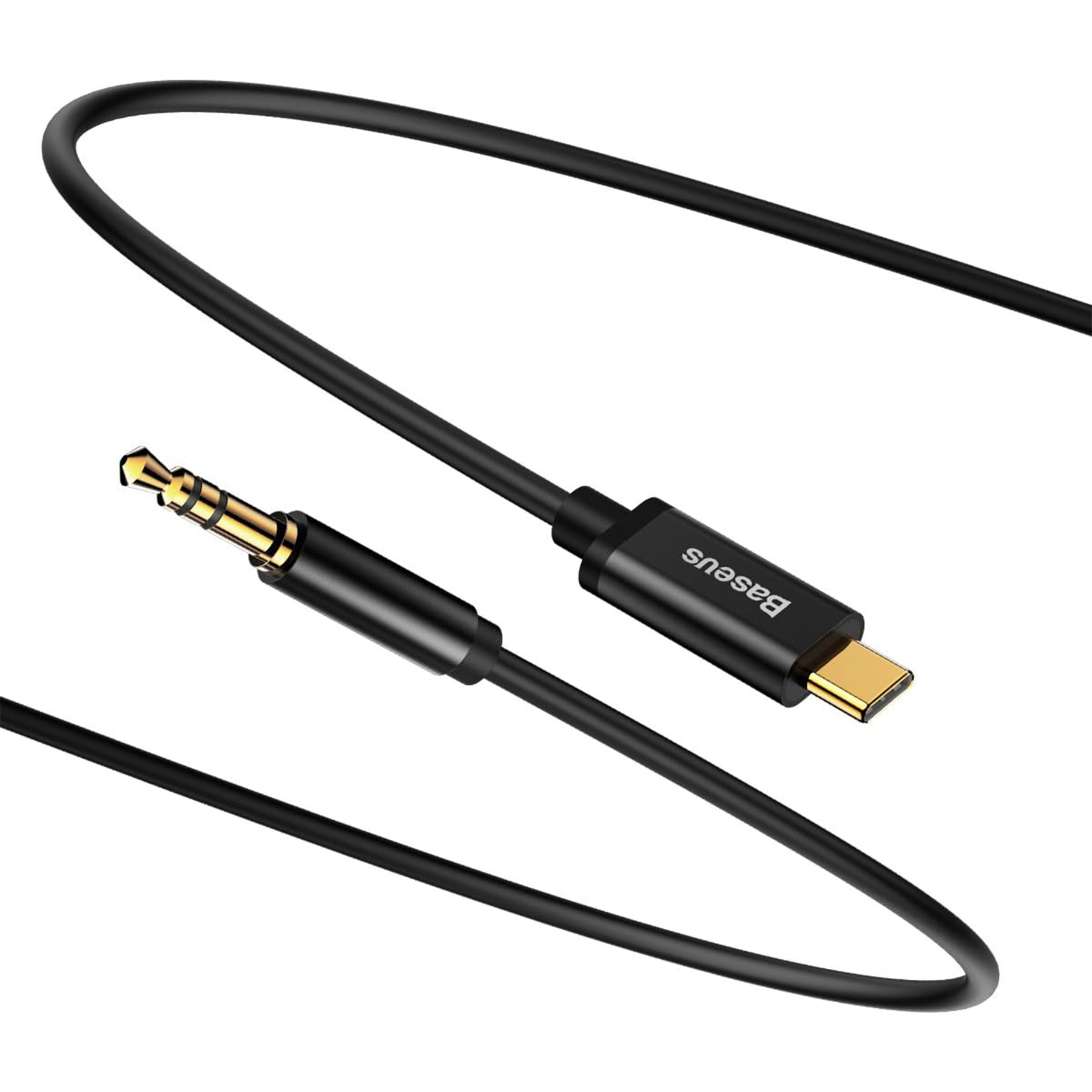 کابل تبدیل USB-C به AUX باسئوس مدل CAM01 طول 1.2 متر