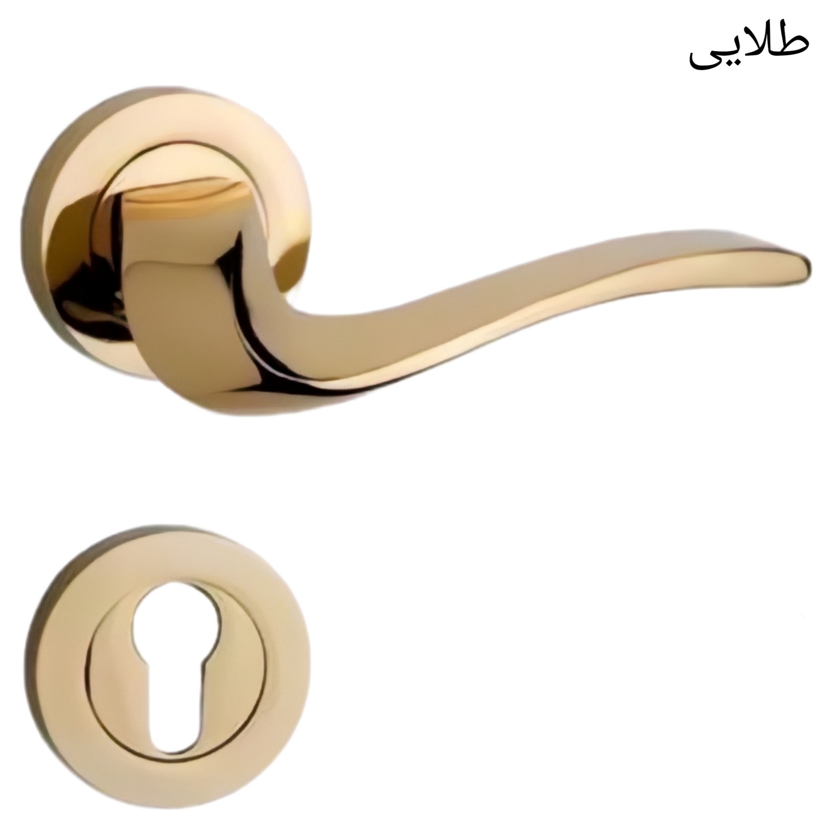 دستگیره در مدل رزت A1 سویچی بسته 2 عددی