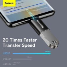 مبدل USB-C به USB 3.1 بیسوس مدل 10Gbps-OTG