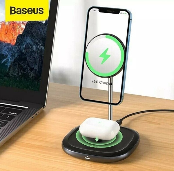 شارژر بی سیم باسئوس مدل WXSW-B01