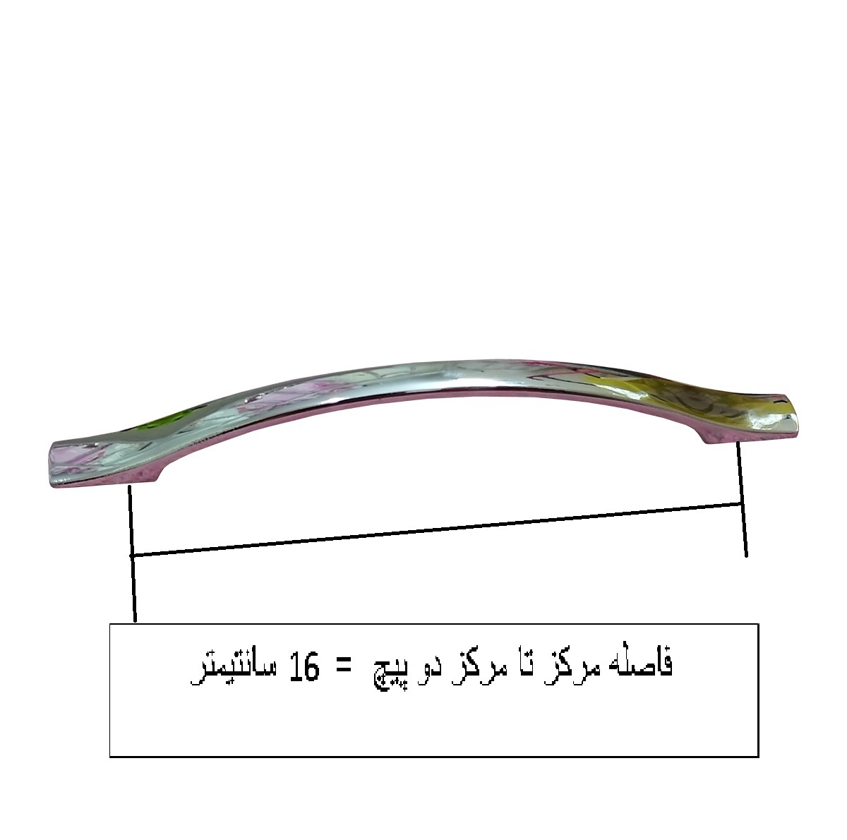 دستگیره کابینت و کمد مدل SD160 بسته 10 عددی