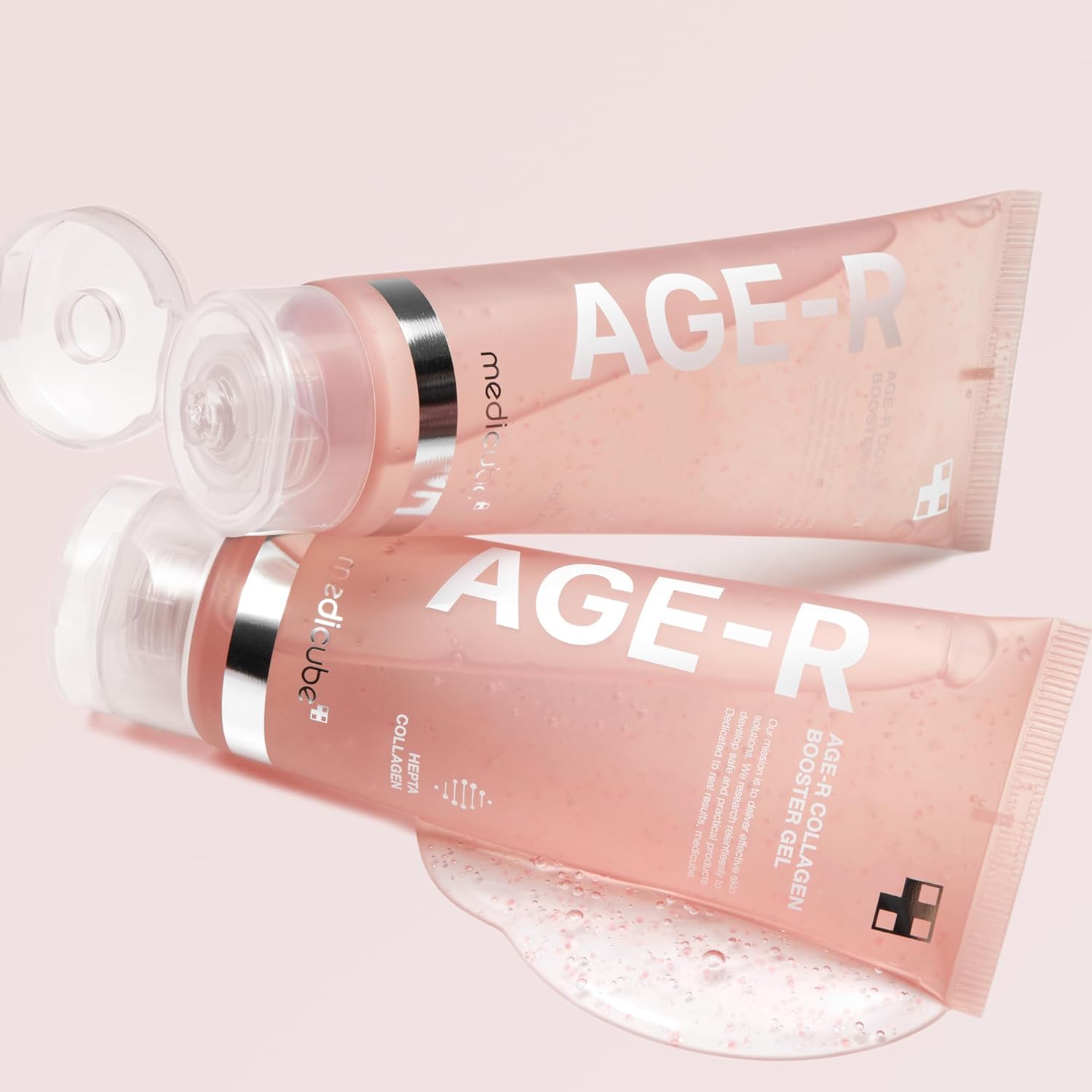 ژل ترمیمکننده صورت مدیکیوب مدل collagen مناسب برای انواع پوست حجم 100 میلیلیتر