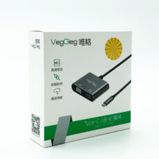 مبدل usb-C به HDMI / VGA وگیگ مدل V-TC02
