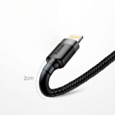 کابل تبدیل USB به لایتنینگ باسئوس مدل CAFULE طول 2 متر