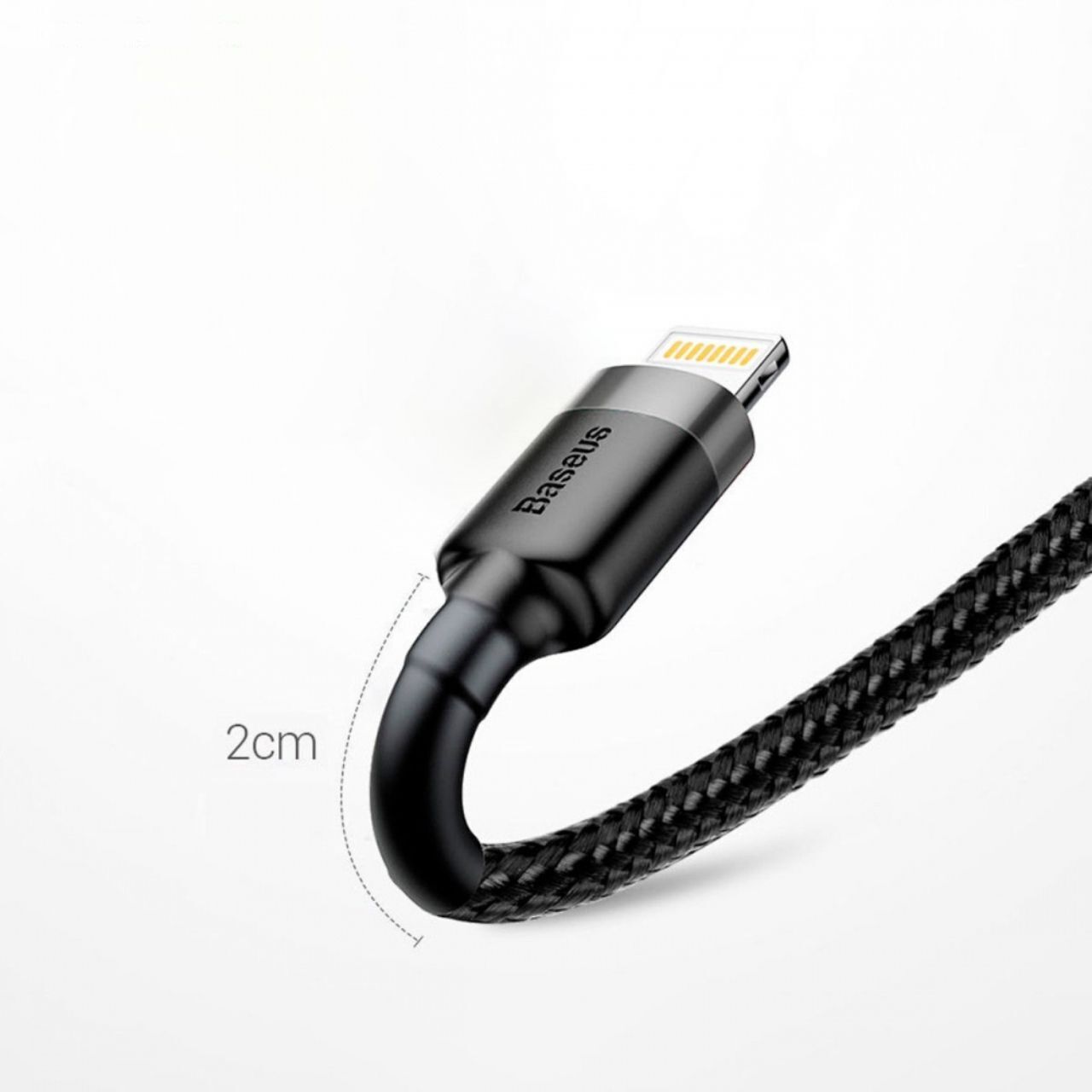 کابل تبدیل USB به لایتنینگ باسئوس مدل CAFULE طول 2 متر