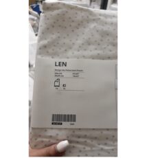 سرویس ملحفه کودک ایکیا مدل LEN یک نفره 2 تکه