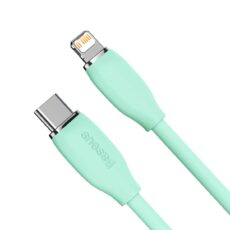 کابل تبدیل لایتنینگ به USB-C باسئوس مدل Jelly Liquid Silica Gel طول 1.2 متر
