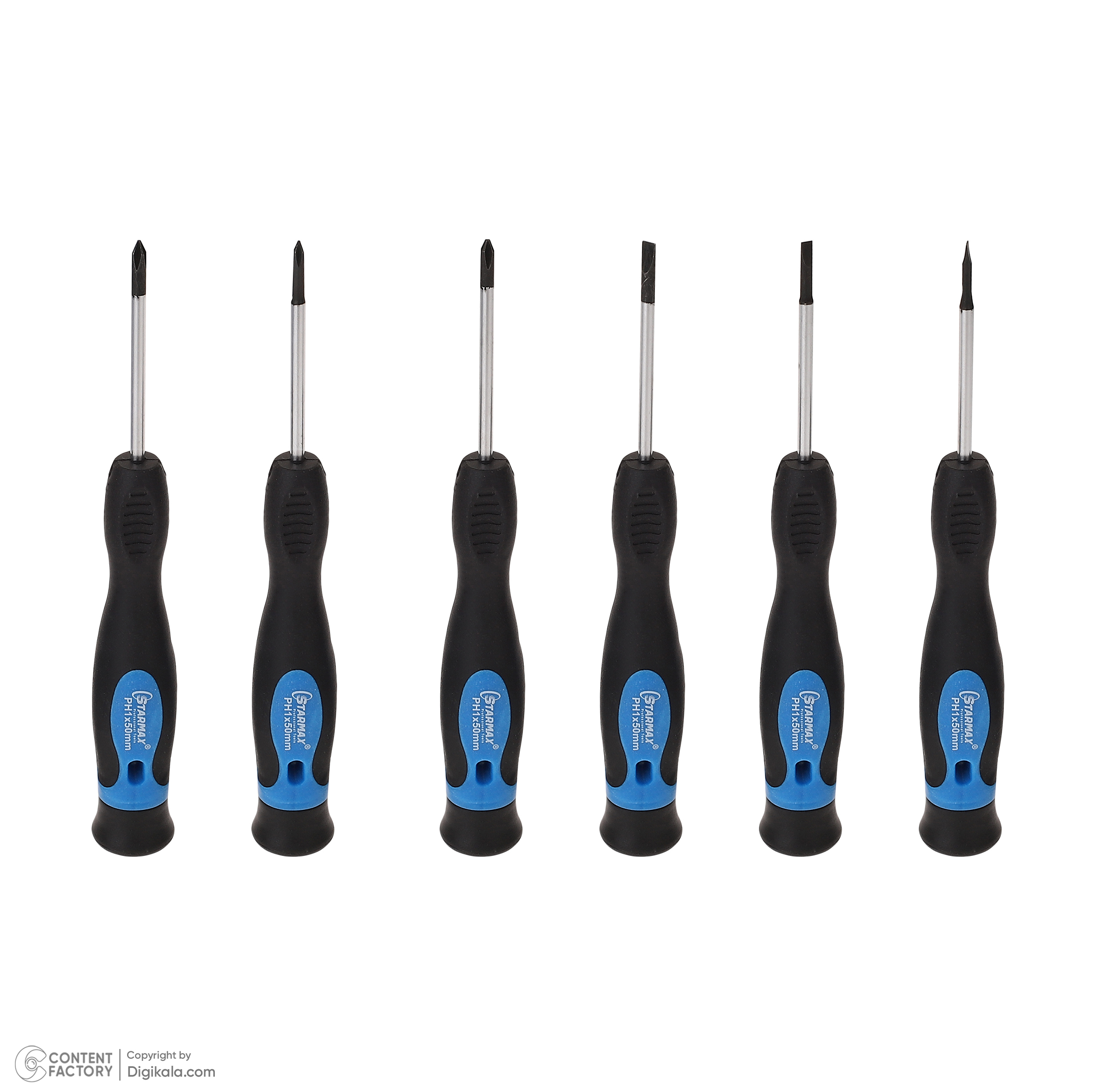 پیچ گوشتی استارمکس مدل SHS-15S006VT بسته 6 عددی