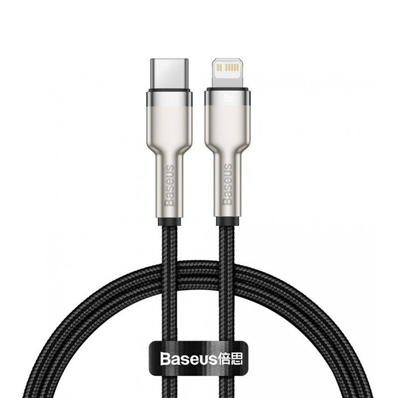کابل تبدیل USB-C به لایتنینگ باسئوس مدل CAJK-B01 20W طول 2 متر