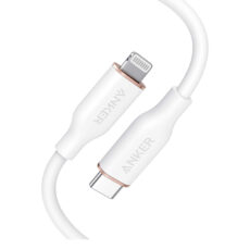 کابل تبدیل USB-C به لایتنینگ انکر مدل Powerline III Flow A8662 طول 0.9 متر