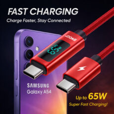 کابل تبدیل USB-C بوو مدل Galaxy-A54 طول 1 متر