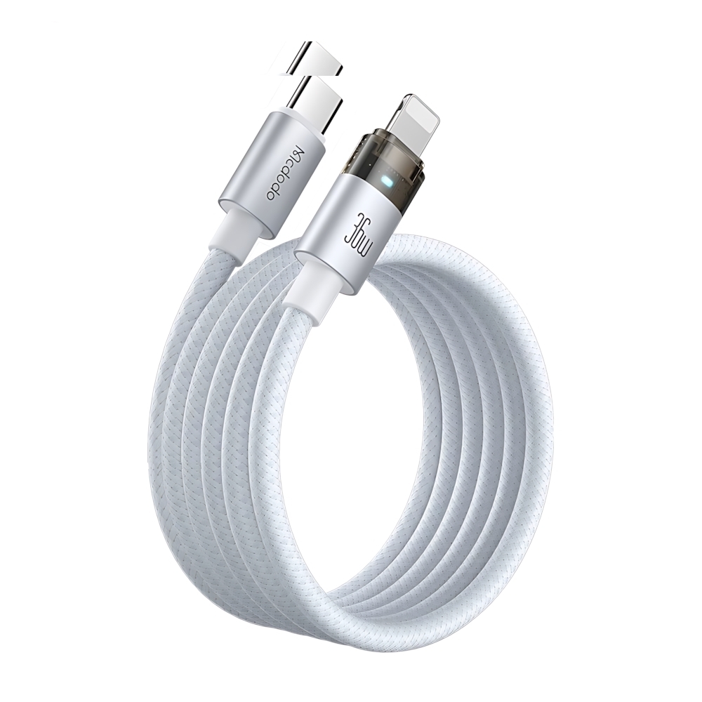 کابل تبدیل USB-C به لایتنینگ مک دودو مدل CA-694 طول 1.2 متر