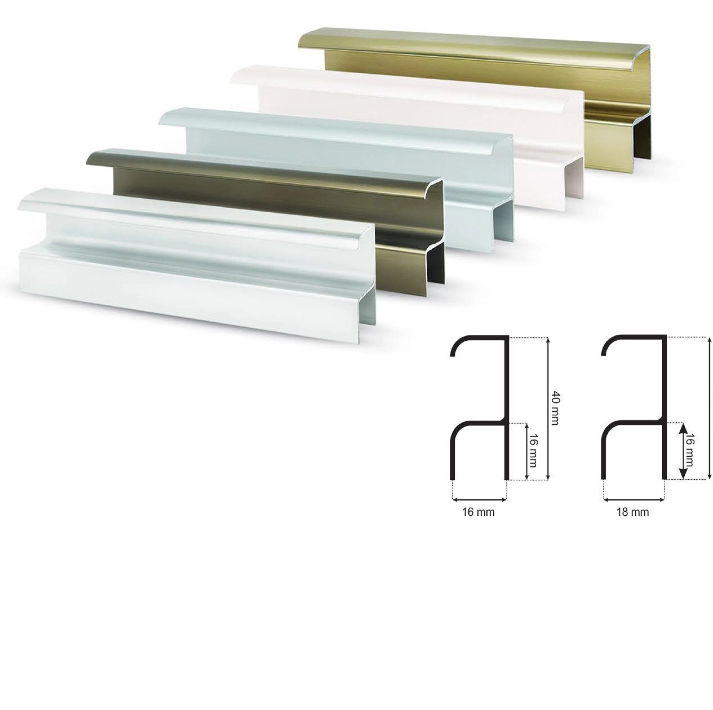 دستگیره کابینت مدل H1