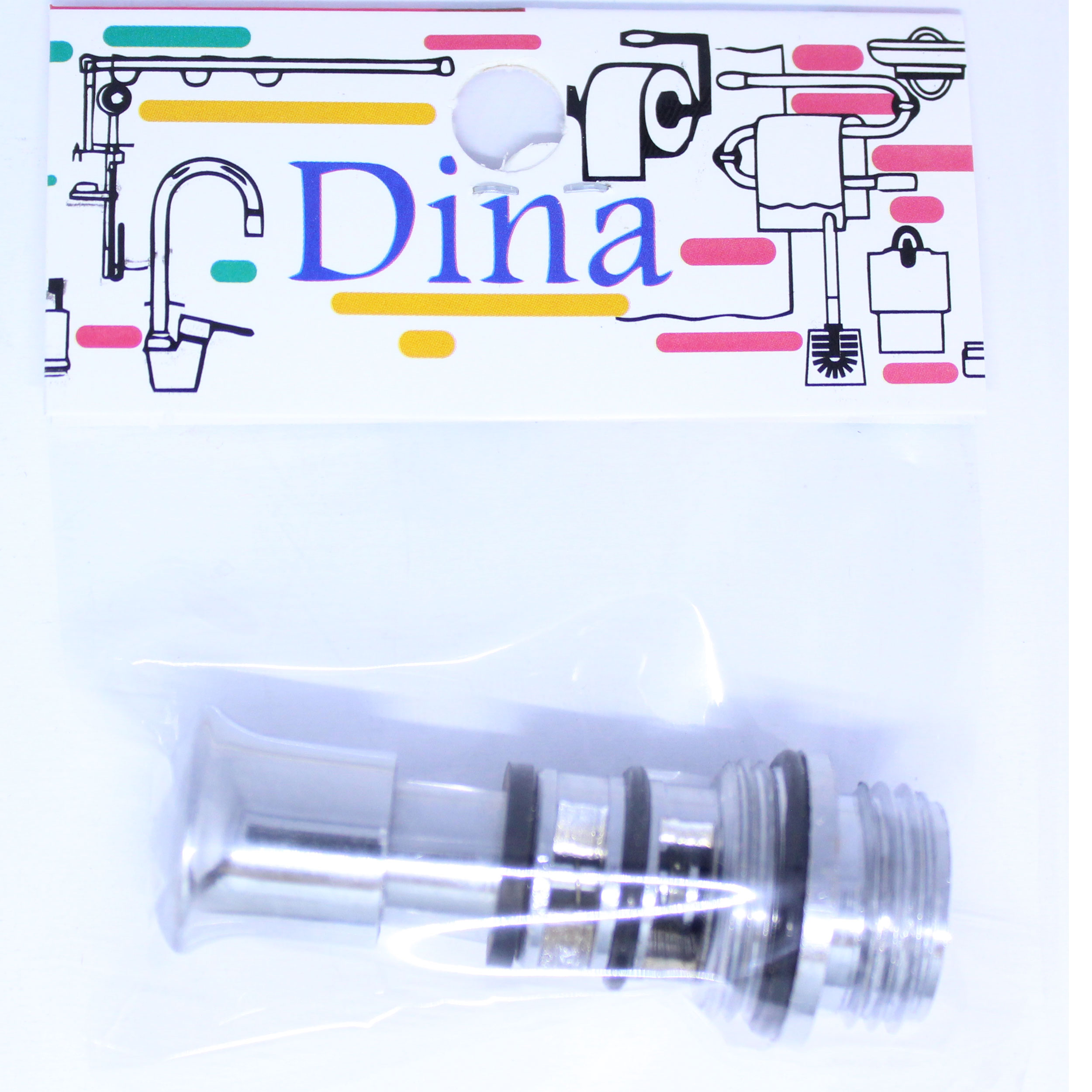یدک شیر حمام دینا مدل DN-SD101 بسته 4 عددی