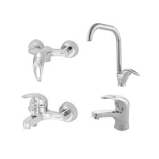 ست شیرآلات فاخته مدل اورانوس K2 مجموعه 4عددی