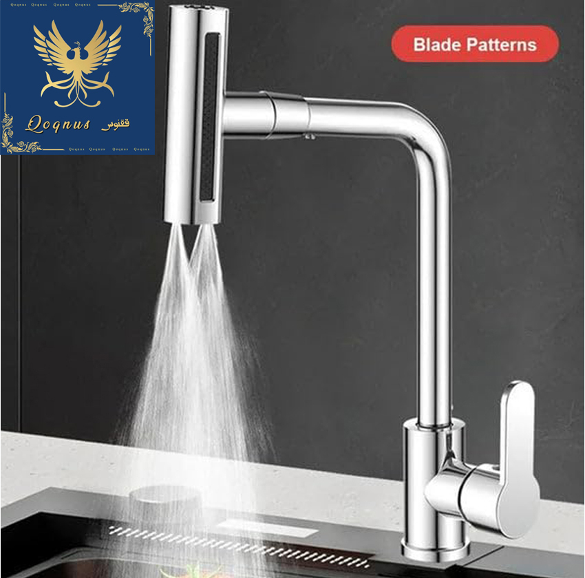 سری شیرآلات ققنوس مدل متحرک آبشاری نئو کلاسیک
