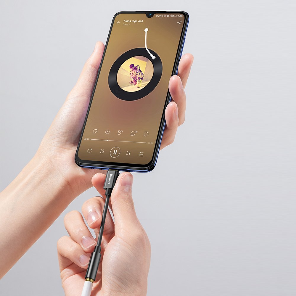 مبدل USB-C به AUX باسئوس مدل CATL54-0G