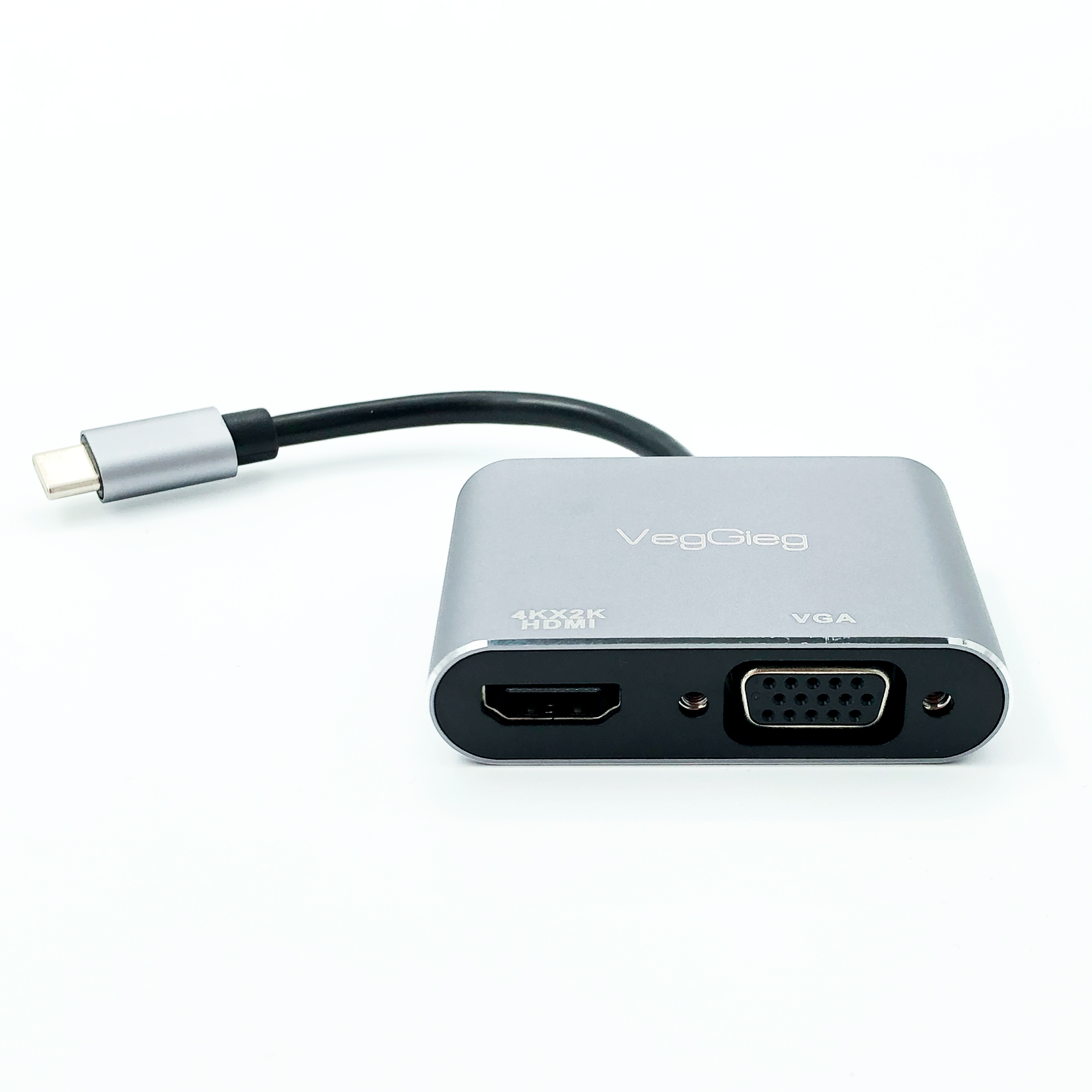 مبدل usb-C به HDMI / VGA وگیگ مدل V-TC02