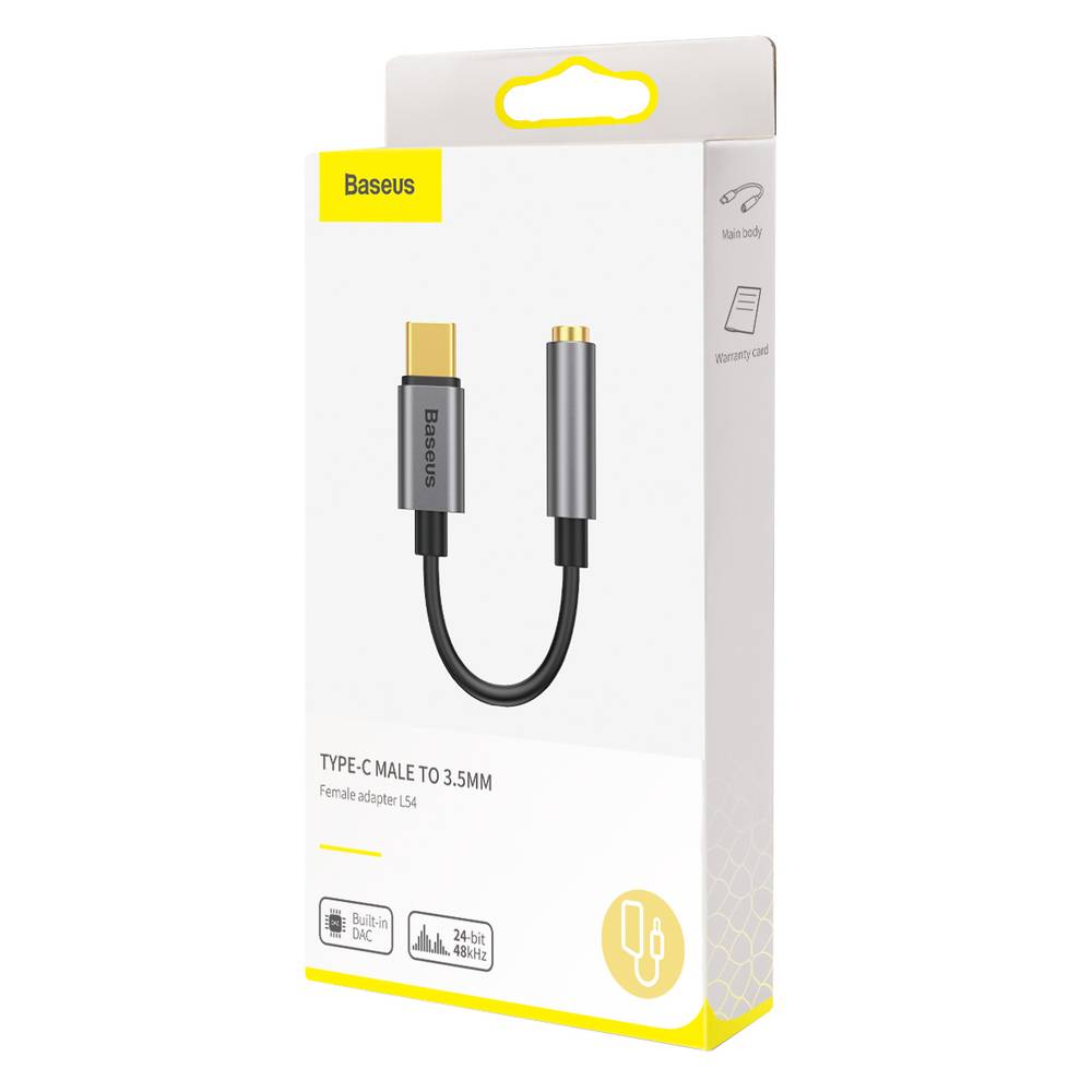 مبدل USB-C به AUX باسئوس مدل CATL54-0G