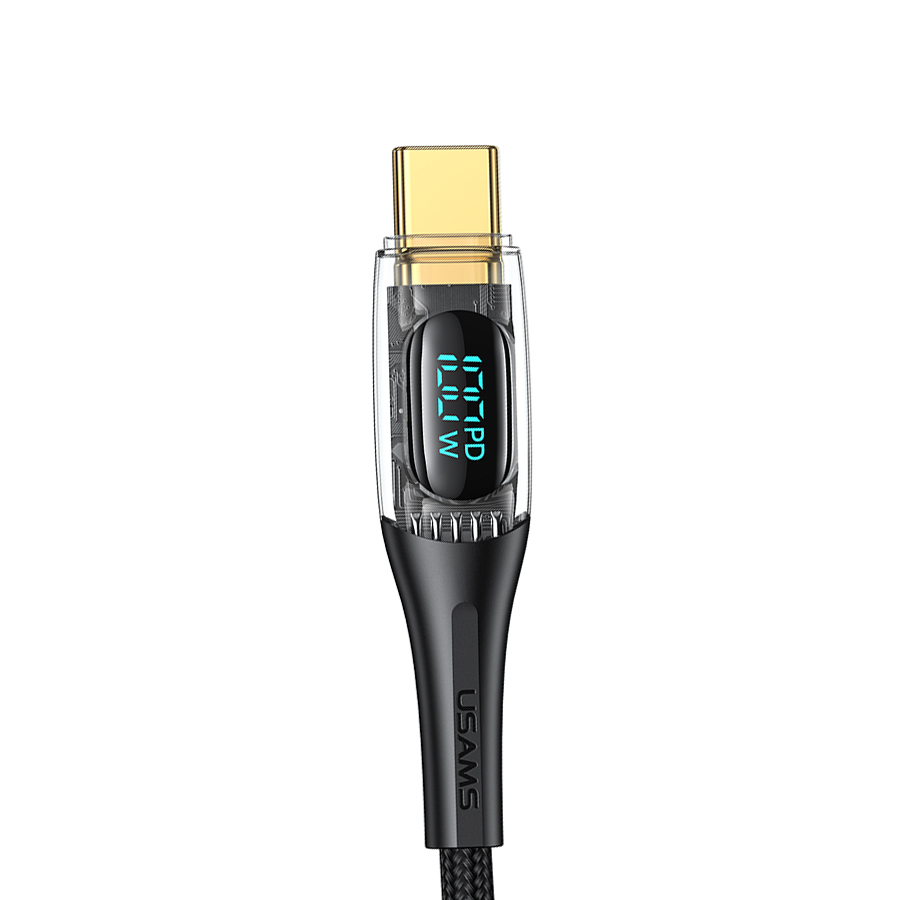 کابل تبدیل USB-C به USB-C یوسمز مدل Sj590 طول 1.2 متر