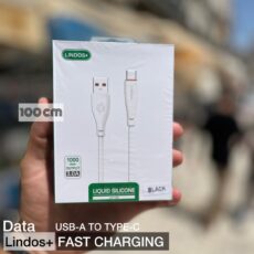کابل تبدیل USB به USB-C لیندوس پلاس مدل Galaxy A13 طول 1 متر