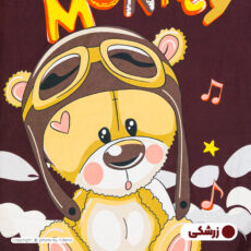 ملحفه میکرو کودک آدنو مدل Little bear کد MC12 سایز 70x135 سانتی متر