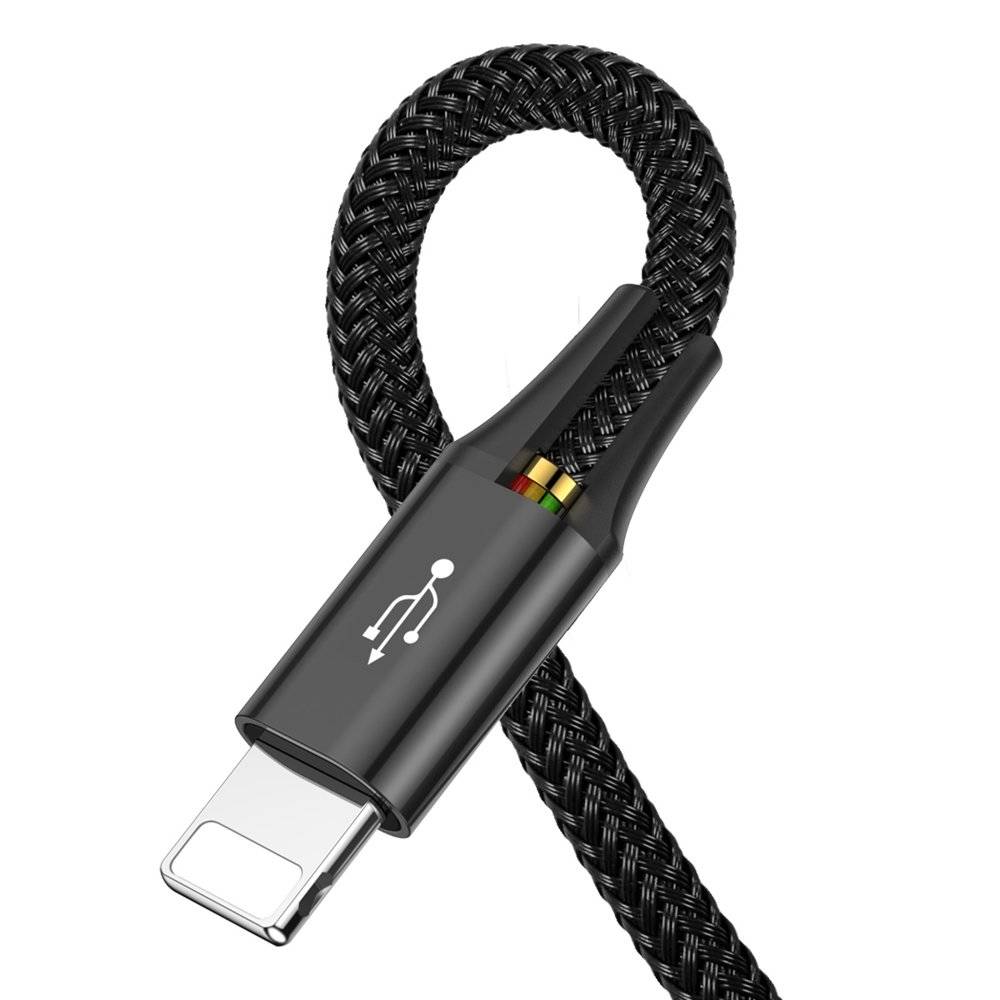 کابل تبدیل USB به لایتنینگ/ microUSB/ USB-C باسئوس مدل CA1T4-B01 طول 1.2 متر