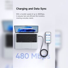 کابل usb-c مک دودو مدل ca-8200 100w طول ۱.۲متر