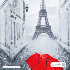 ملحفه کودک آدنو مدل Eiffel کد CH165 سایز 70x135 سانتی متر