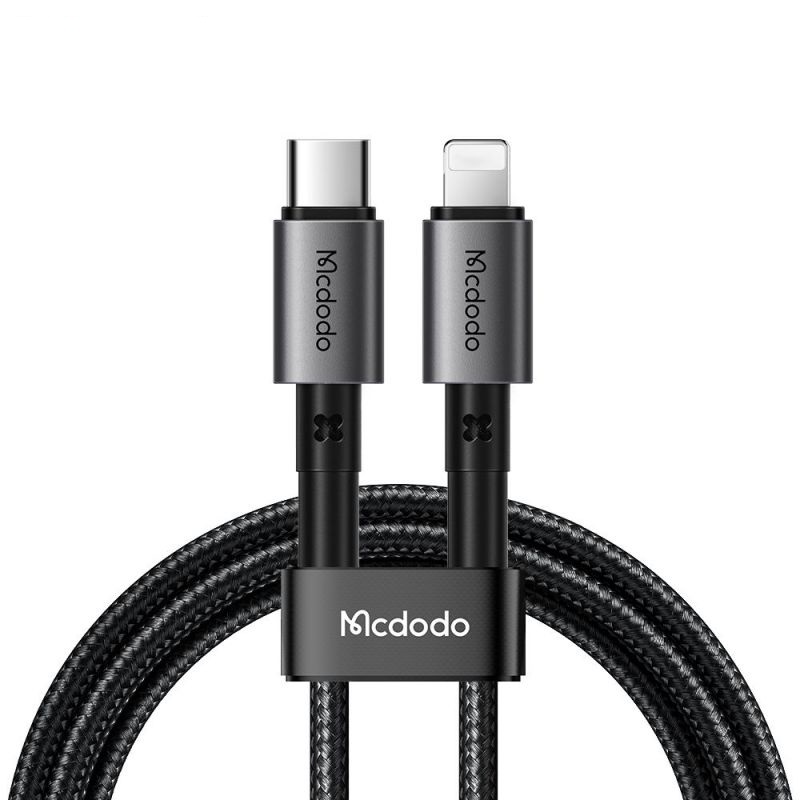 کابل تبدیل USB-C به لایتنینگ مک دودو مدل CA-2851 طول 1.8 متر