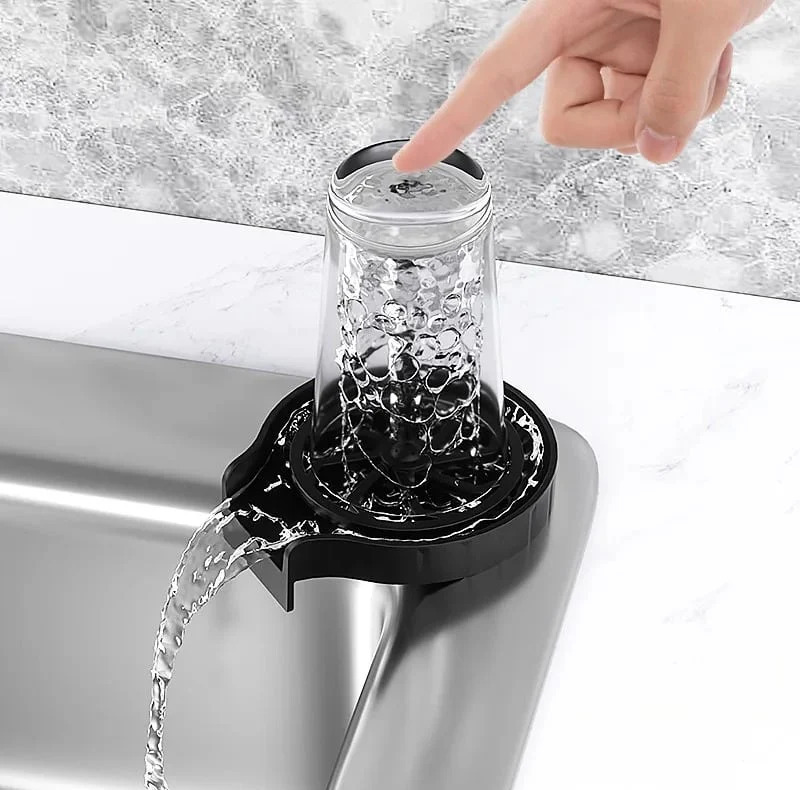 شیر لیوان شور سینک مدل فشاری