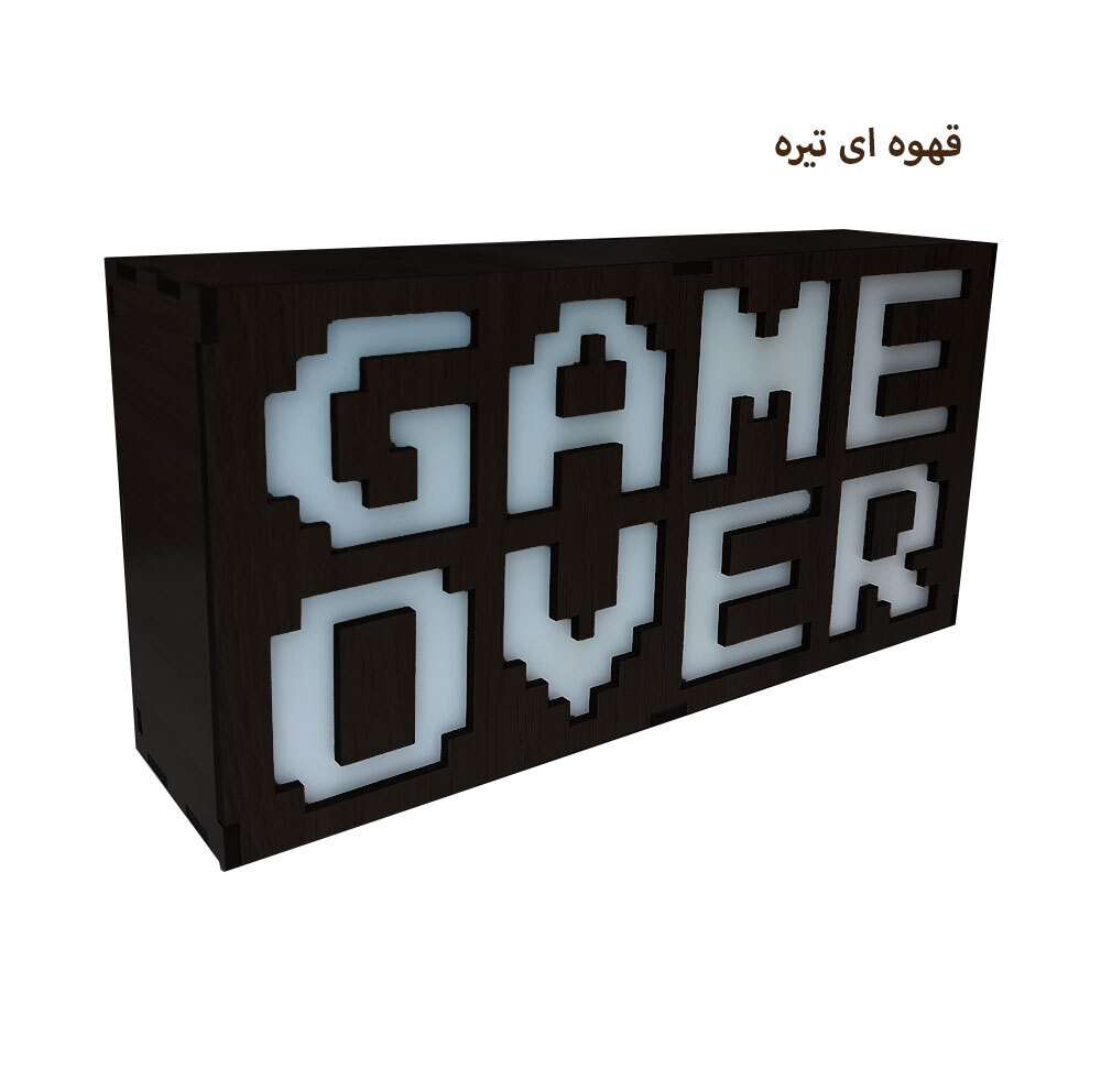 آیکون لایت طرح GAME OVER کد GAS-01