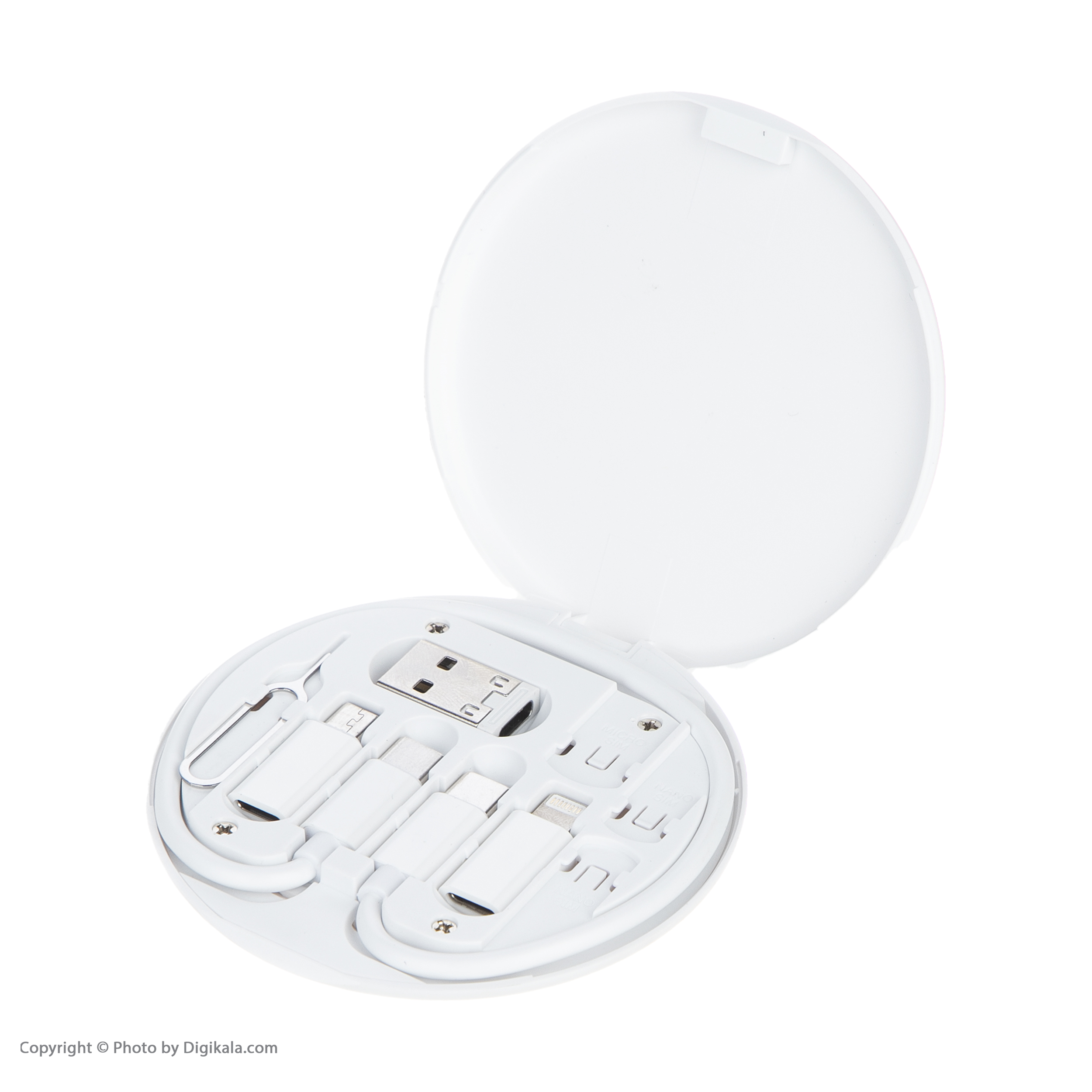 کابل تبدیل USB-C به USB-C / لایتنینگ / USB / micro USB تسکو مدل TCRA 1500 طول 0.22 متر