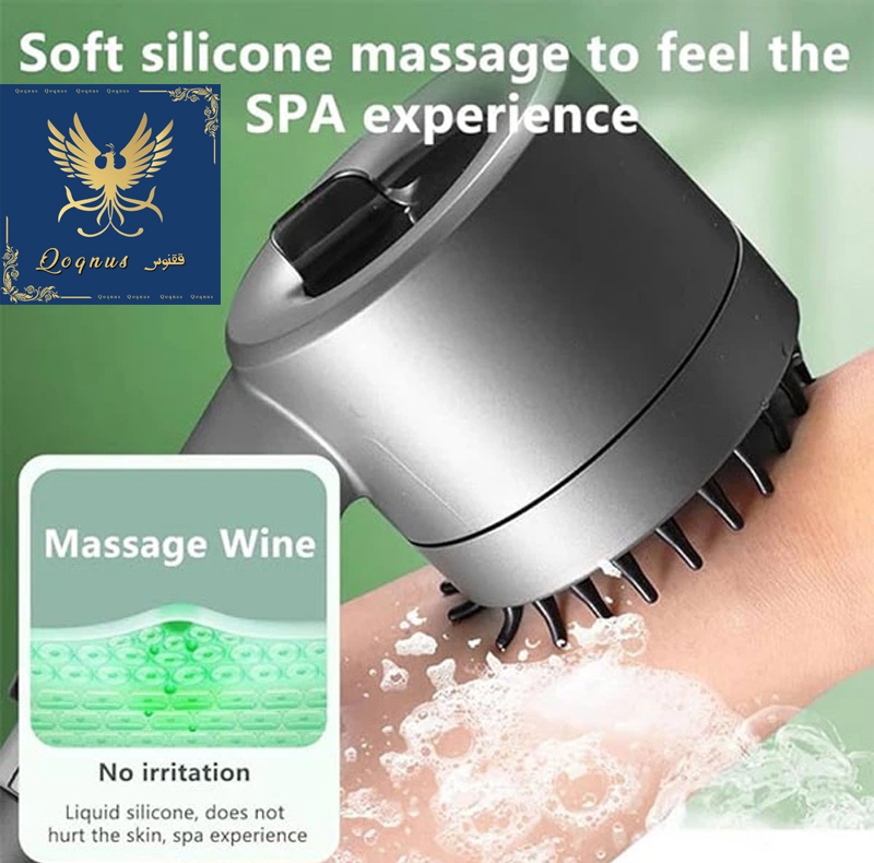 سردوش حمام ققنوس مدل Turbo-Massage لوکس