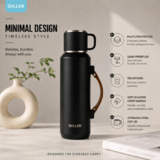 فلاسک دیلر مدل VACUUM CUP D9289 گنجایش 1 لیتر