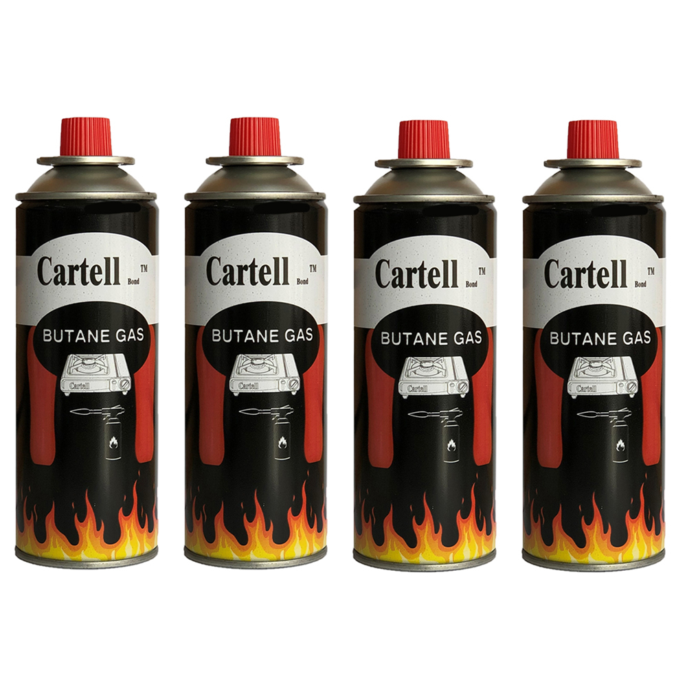 کپسول گاز مسافرتی کارتل باند مدل CG-04 بسته 4 عددی