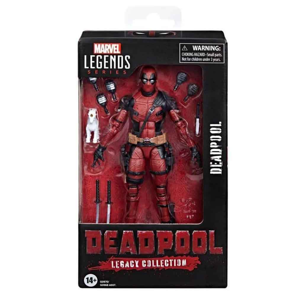 اکشن فیگور مدل ددپول طرح Marvel legends ارتفاع 16 سانتی متر