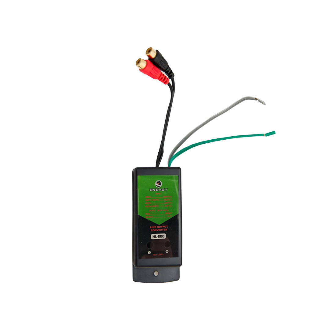 مبدل سیم بلندگو به آر سی ای انرژی مدل HL-800