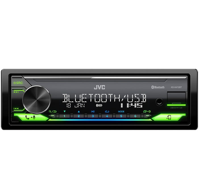 پخش کننده خودرو جی وی سی مدل X482BT
